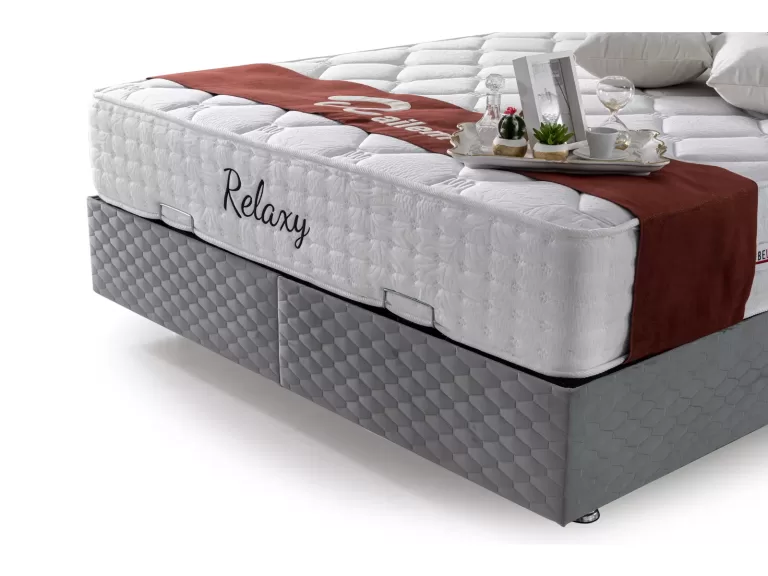 Leinen Boxspringbett