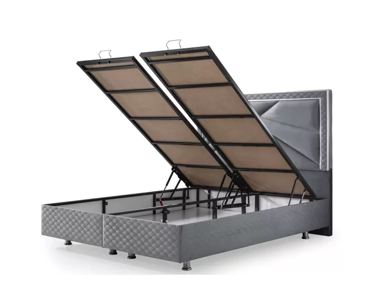Leinen Boxspringbett