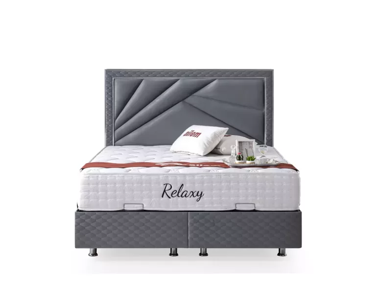 Leinen Boxspringbett