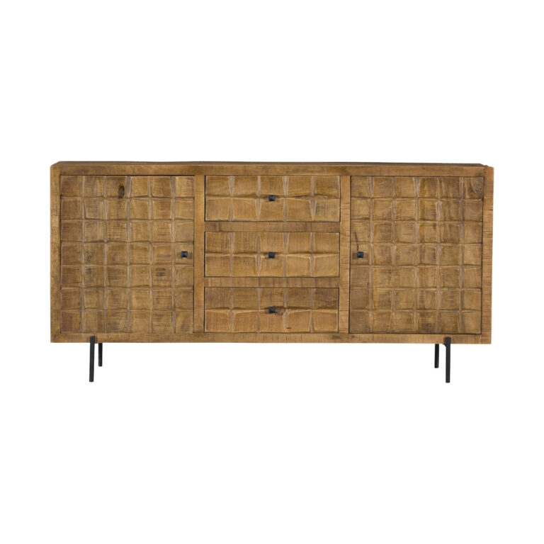 Dressoir Brandy Naturel Mangohout 160 cm