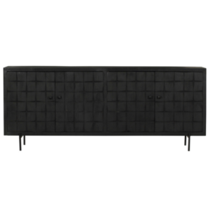 Dressoir Brandy Black | 220 cm