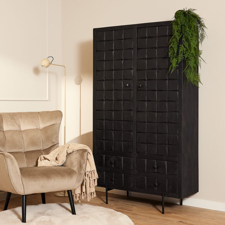 Kabinet Brandy Black | 100 cm