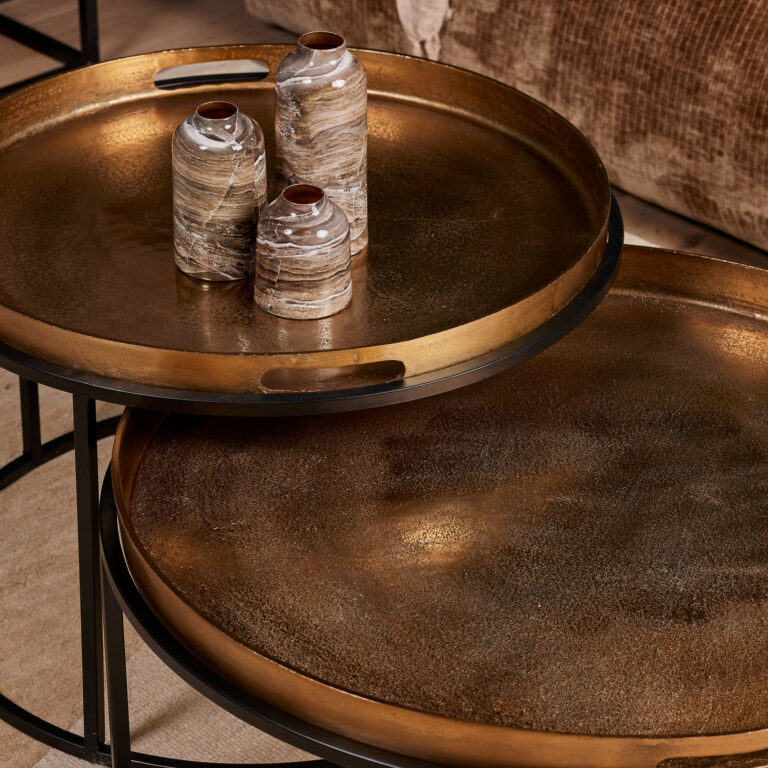 Salontafel Puck | 78 cm | Set van 2