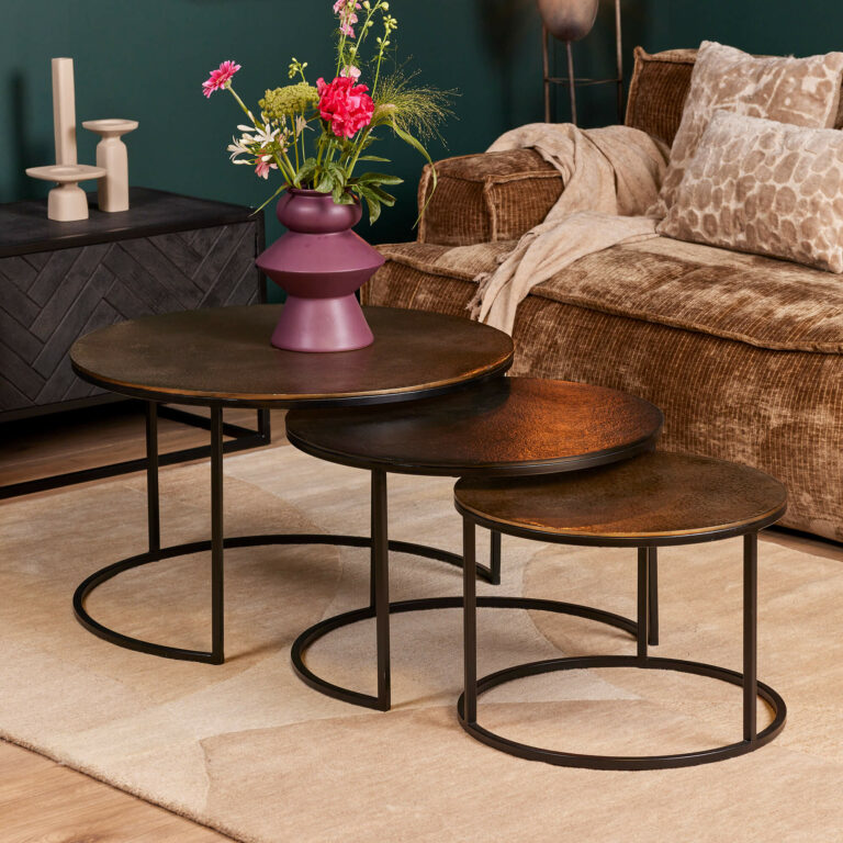 Salontafel Xaro | 75 cm | Set van 3
