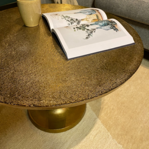 Salontafel Amara Goud Aluminium 65 cm