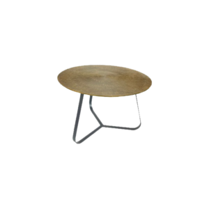 Ronde salontafel Kate Goud Aluminium 60 cm