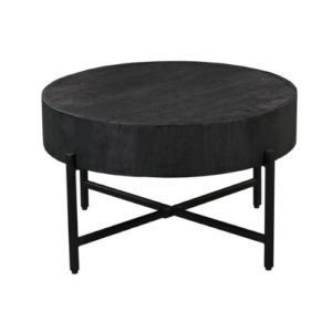 Table basse Cooper Noir | 80 cm
