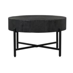 Table basse Cooper Noir | 80 cm
