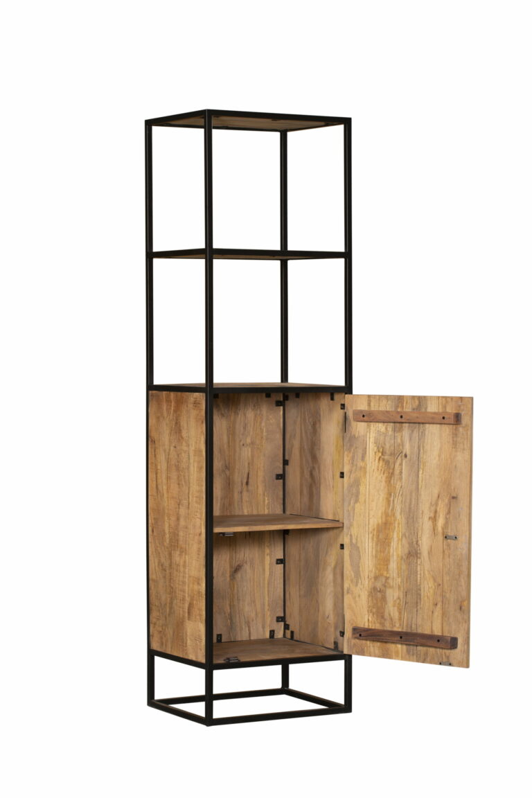 Boekenkast Denver 1 deur | 55 cm