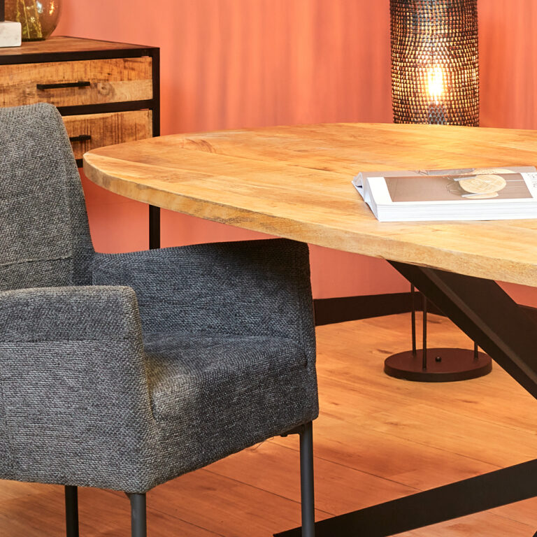 Eettafel Elegance 200 cm | Deens ovaal