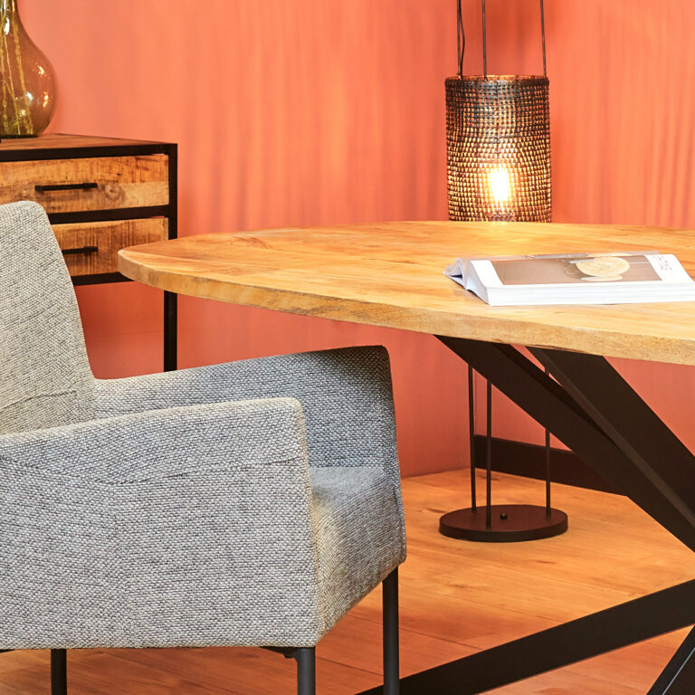 Eettafel Elegance 200 cm | Deens ovaal