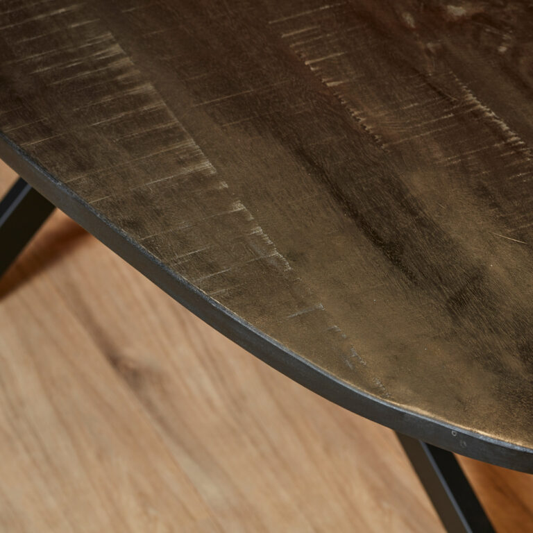 Eettafel Elegance Black | 200 cm | Deens ovaal