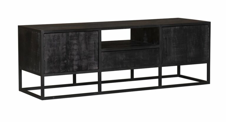 Tv meubel Denver Black | 145 cm