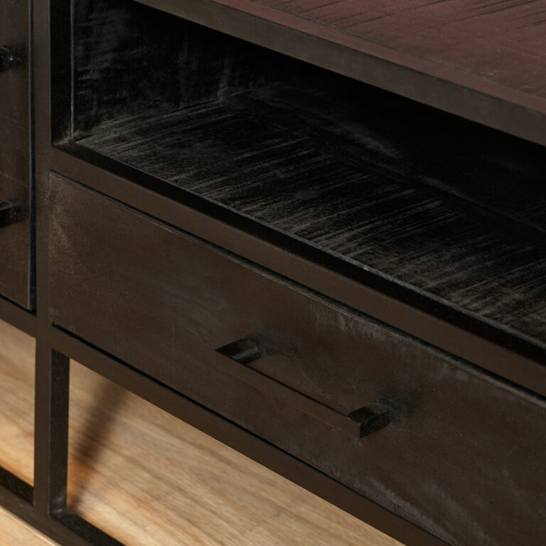 Tv meubel Denver Black | 180 cm