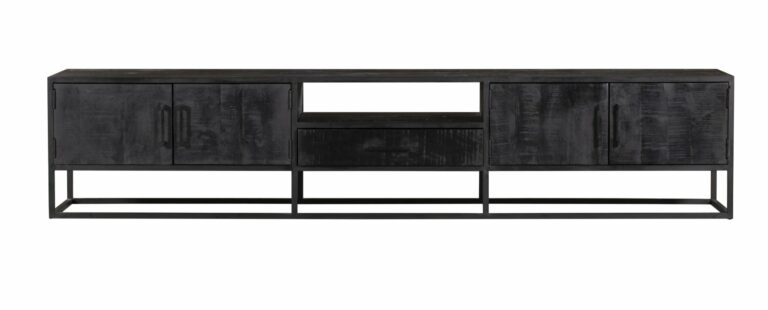 Tv meubel Denver Black | 240 cm