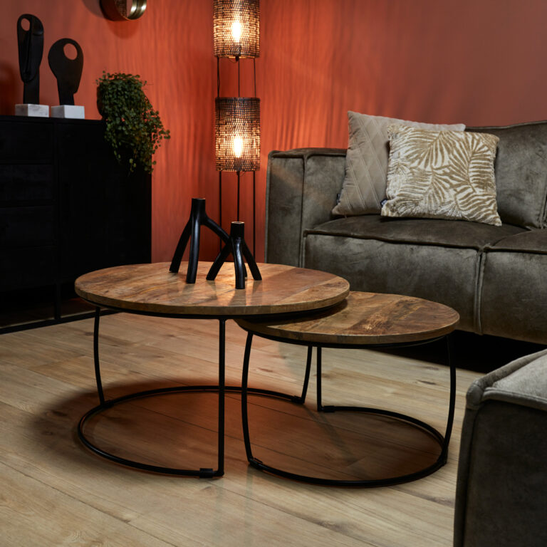 Salontafel Coco | 70 cm | Set van 2