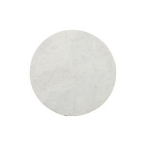 Bijzettafel Kay White marble | 40 cm