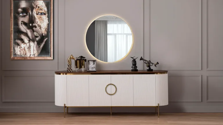 Tesla ekru gold Eettafel
