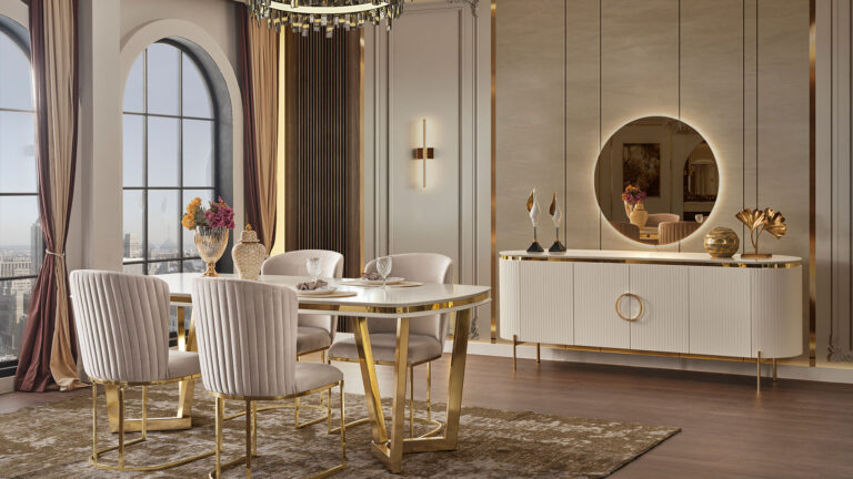 Tesla luxury Eettafel