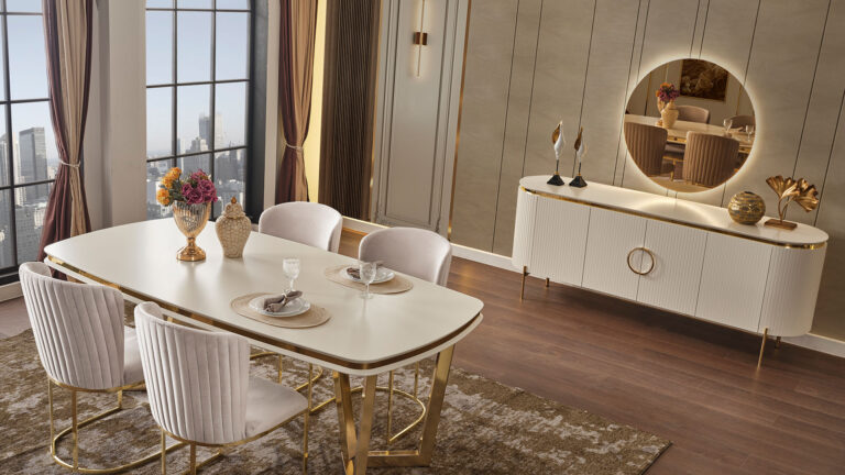 Tesla luxury Eettafel