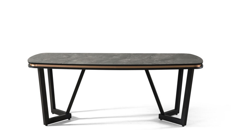 Tesla Black Bronze Eettafel