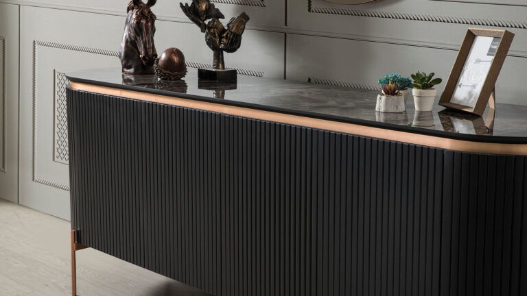 Tesla Black Bronze Eettafel
