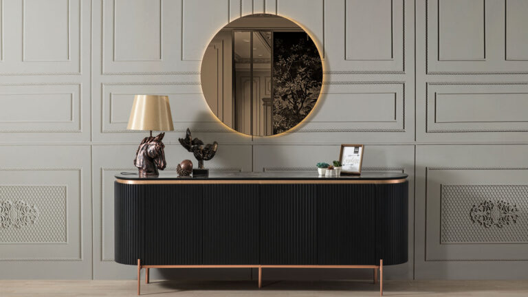 Tesla Black Bronze Eettafel