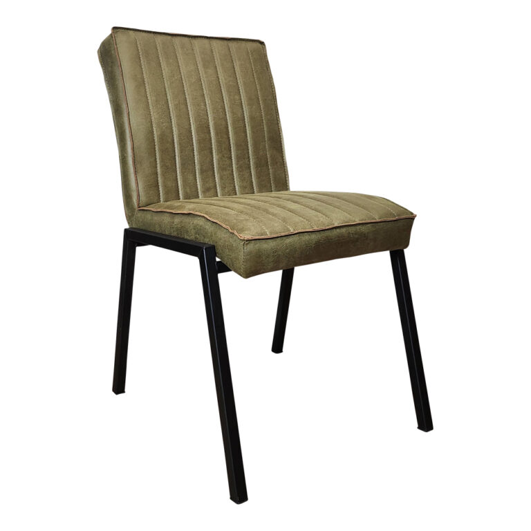 Dining chair Tivoli Bull | Moss green