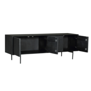 Tv meubel Madison Black | 165 cm