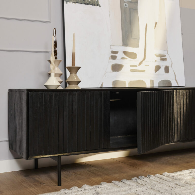 Tv meubel Madison Black | 165 cm
