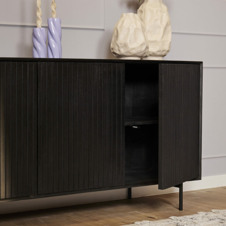 Dressoir Madison Black | 210 cm