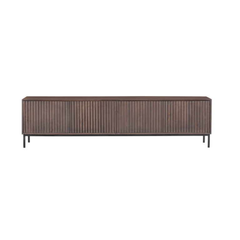 Tv meubel Madison Walnut | 210 cm