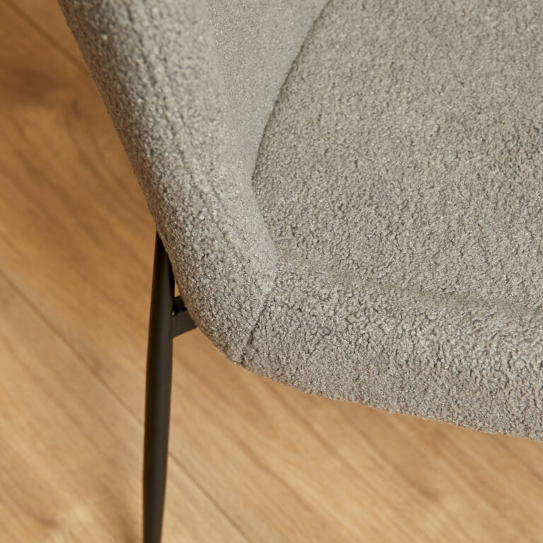 Chaise de salle à manger Tess | Anthracite