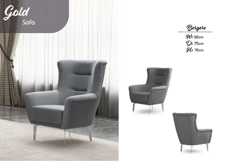 Gold Fauteuil