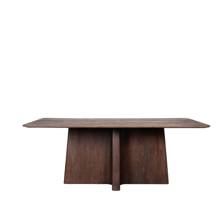 LABEL51 Eetkamertafel Scott - Espresso - Mangohout - 230x100 cm