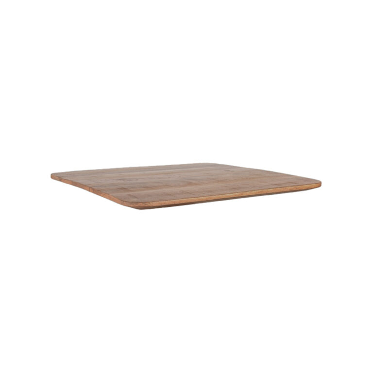 LABEL51 Eetkamertafel Tafelblad Sloppy Edge - Naturel - Mangohout - 70 cm Sloppy
