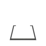 Bank_Modula_Poot_Zwart_Metaal_Voorkant