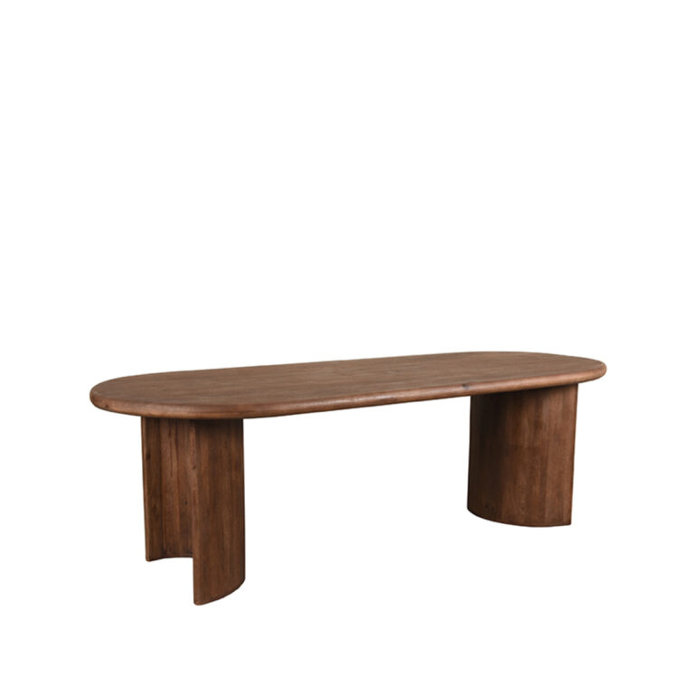 LABEL51 Eetkamertafel Varia - Espresso - Mangohout - 240x100 cm