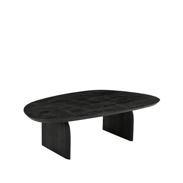 LABEL51 Salontafel Cooper - Zwart - Mangohout - 135 cm