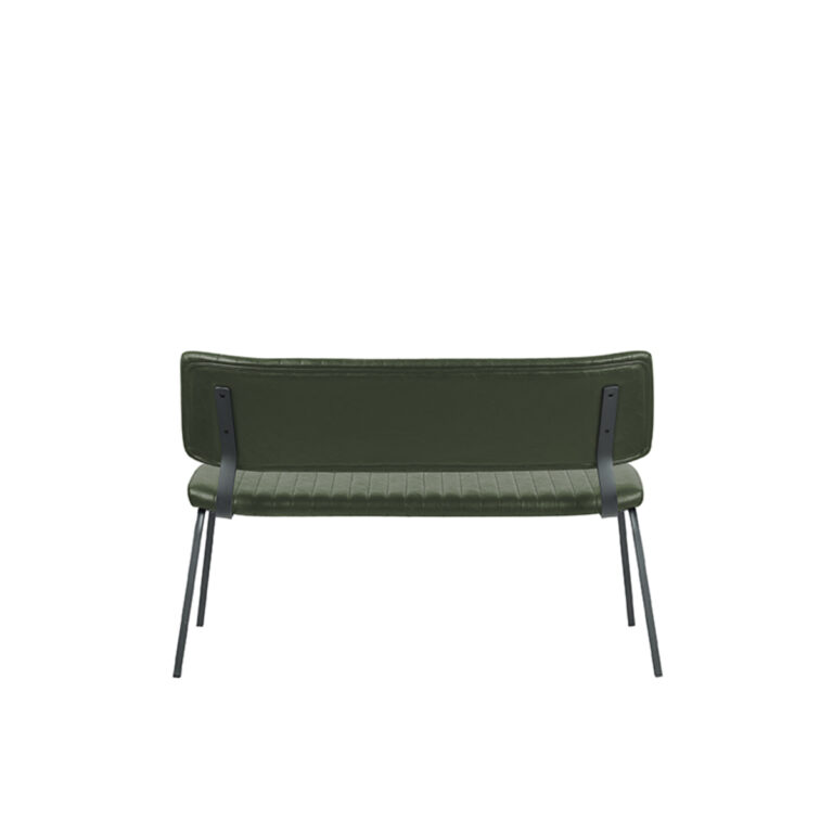 LABEL51 Eetkamerbank Gusto - Hunter - PU-Leder - 120 cm
