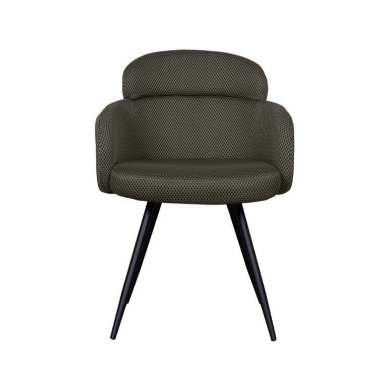 LABEL51 Eetkamerstoel Dinner - Hunter - Breathe - Black Frame