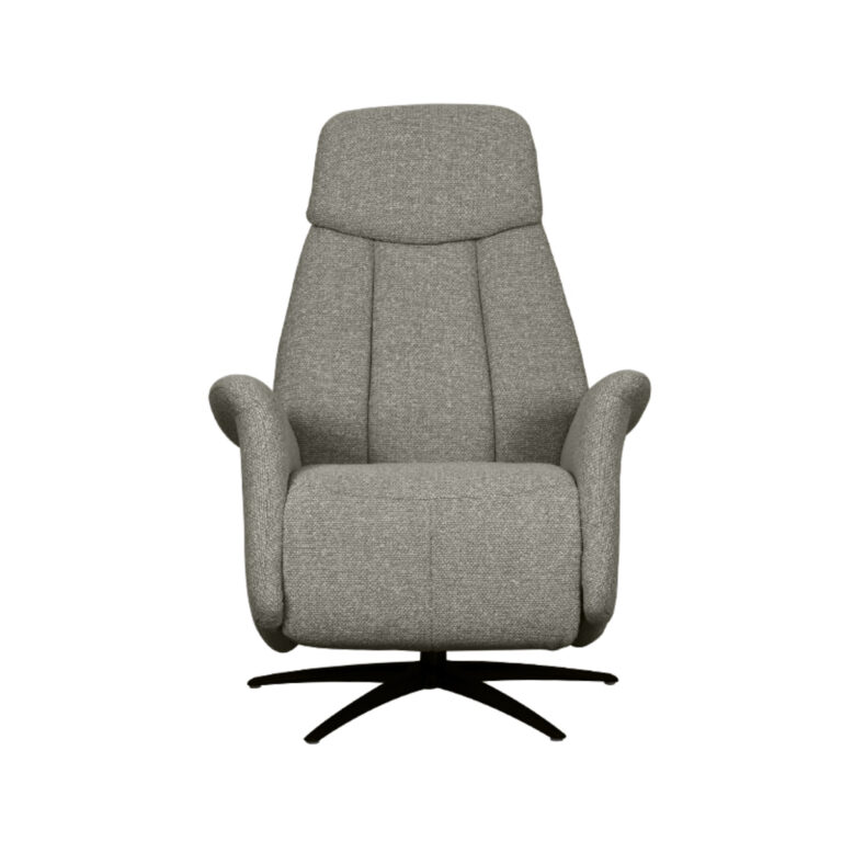 LABEL51 Fauteuil Oslo - Truffel grijs - Boucle - One Size