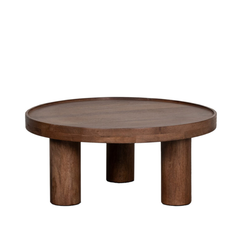 LABEL51 Salontafel Elly - Nature - Mangohout - 70 cm