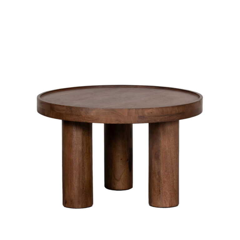 LABEL51 Salontafel Elly - Nature - Mangohout - 60 cm