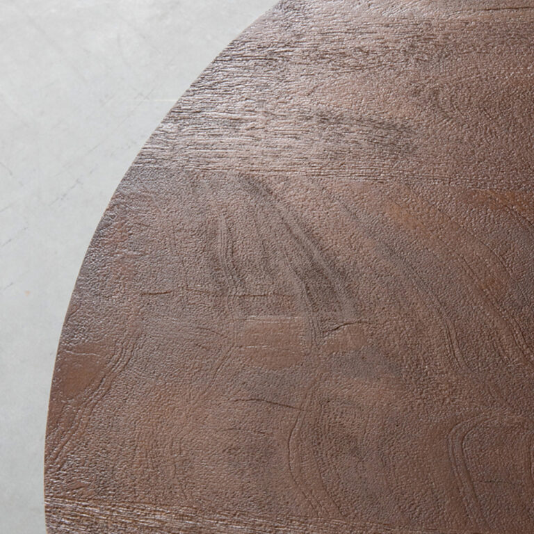 LABEL51 Salontafel Otis - Espresso - Mangohout - 80 cm - Rond