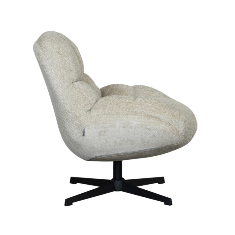 LABEL51 Fauteuil Huxley - Truffel grijs - Elite - One Size