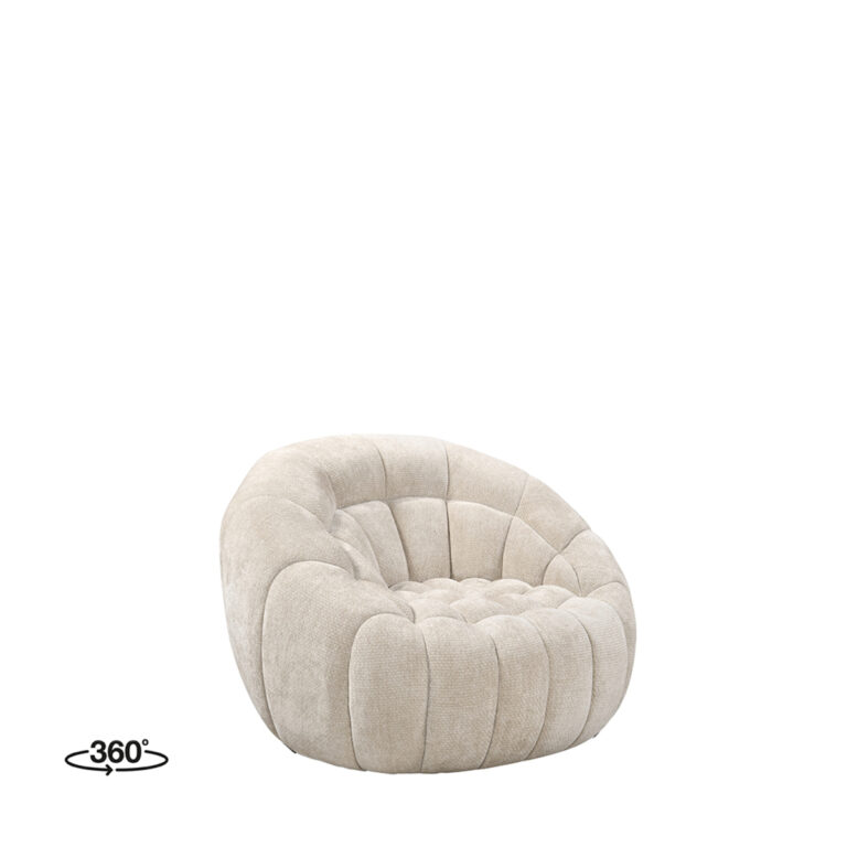 LABEL51 Fauteuil Cloud - Naturel - Elite - 1-Zits