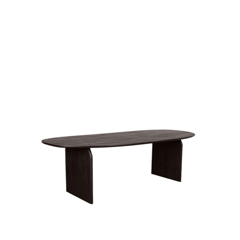 LABEL51 Eetkamertafel Cooper - Espresso - Mangohout - 210x110 cm