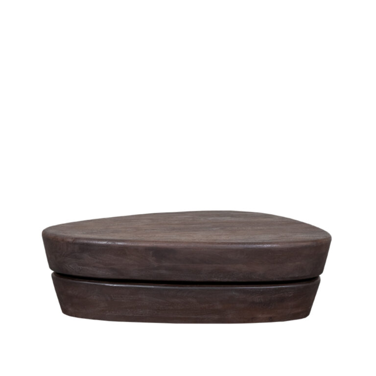 LABEL51 Couchtisch Javi - Espresso - Mangoholz - 110x80 cm