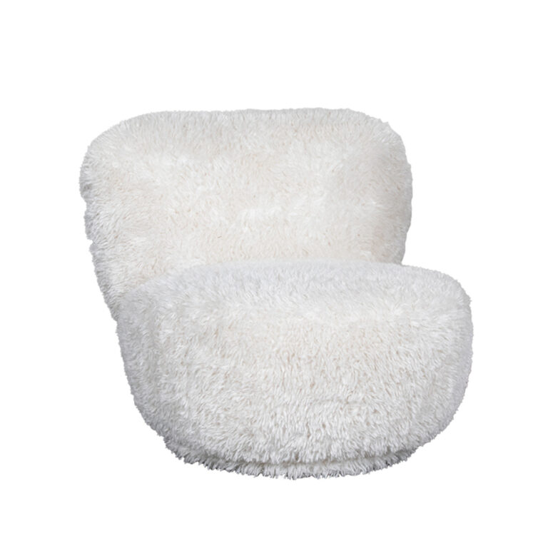 LABEL51 Fauteuil Doodle - Crème - Fluffy - One Size